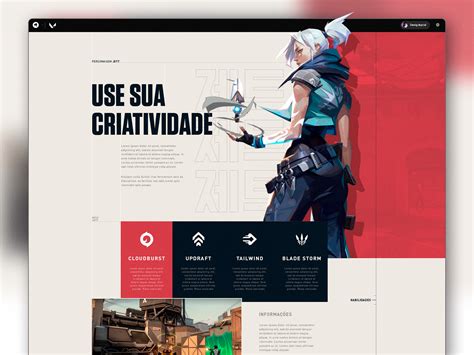 Valorant Agent Concept Page By Matheus Possiedi On Dribbble