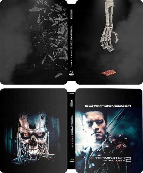 Terminator 2 DzieŃ SĄdu 30 Rocznica Steelbook 3xblu Ray 4k Blu Ray 3 14984136196 Sklepy