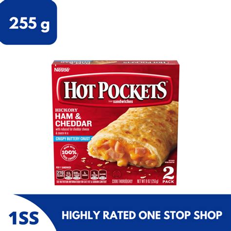 Nestle Hot Pocket Hickory Ham Cheddar Sandwich G Lazada PH