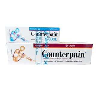 Jual Counterpain DUO Cream 120 Gr Cool 30 Gr Shopee Indonesia