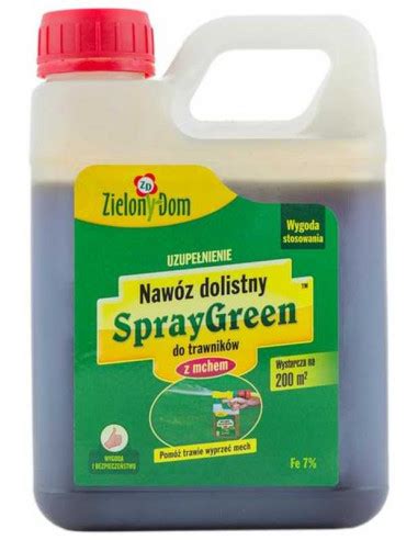 Naw Z Spray Green Do Trawnik W Z Mchem Uzupe Nienie Ml