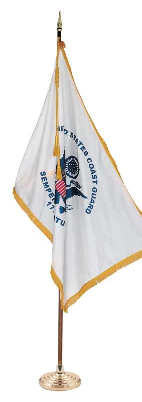 Deluxe Indoor Military Flag Stand Sets Praise Banners