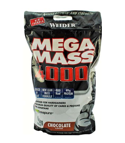 Weider Mega Mass 4000 4 Kg Zone Nutrition