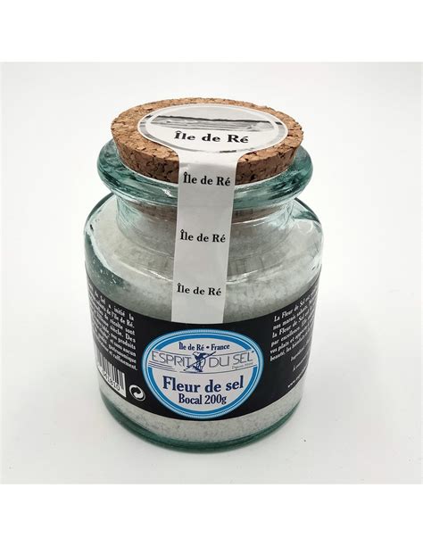 Fleur de Sel de l Ile de Ré authentique en pot