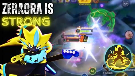 ZERAORA Is Secretly Strong POKEMON UNITE Zeraora Montage YouTube