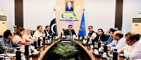 Progress Review meeting of Various Projects and beautification