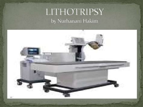 Lithotripsy