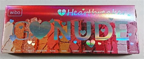 WIBO GO NUDE HEARTBREAKER PALETA CIENI DO POWIEK Palety do makijażu i zestawy Loombard pl