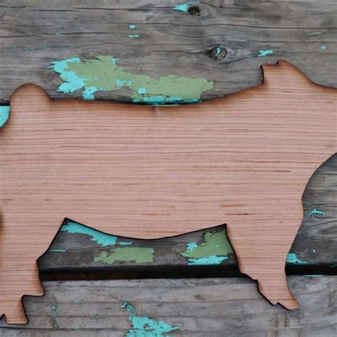 Custom License Plate Stall Sign Livestock Pig Swine Hog Etsy