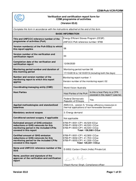 Fillable Online Carboncheck Co Cdm Poa Vcr Form Regulatory Fax Email