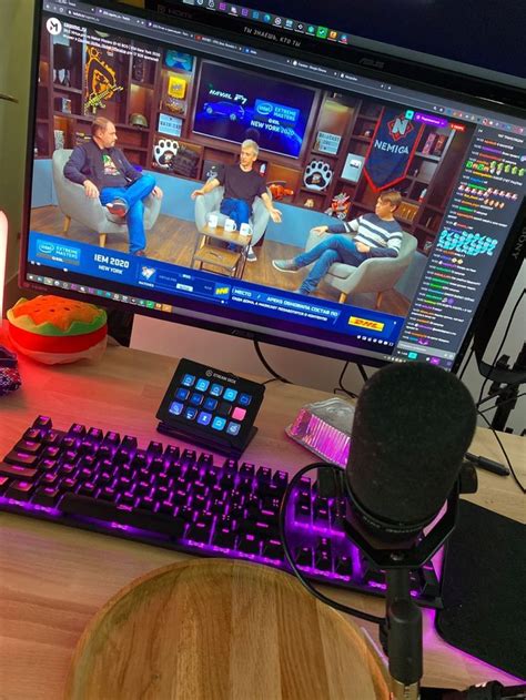 Рабочий стол | Комната геймера, Обои, Компьютер