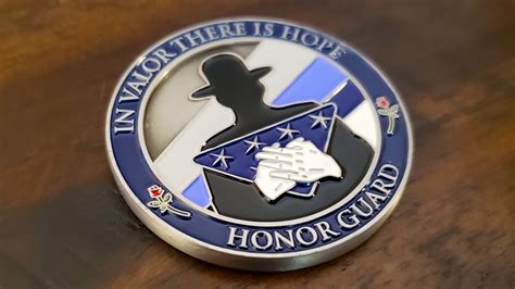 Honor Guard Challenge Coin Embleholics Custom Challenge Coins