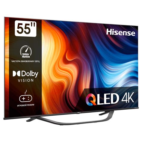 Телевизор Hisense U7HQ55 с диагональю 55”: обзор, цена
