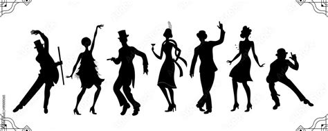 1920s Men Silhouette