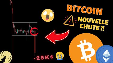 Bitcoin 🤒 Une Nouvelle Baisse Approche 📉 Ethereum 🤔 Analyse