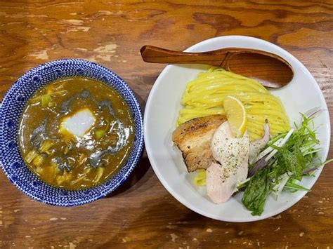 『煮干しカレーつけ麺（大）』麺や百日紅のレビュー ラーメンデータベース