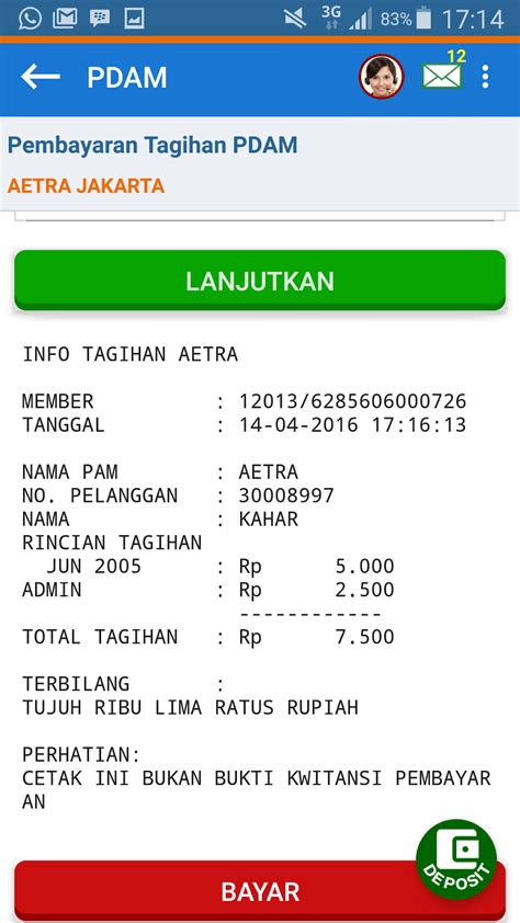 Mencoba Belajar Cara Cek Tagihan Pdam