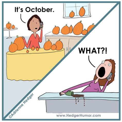 October! - Hedger Humor