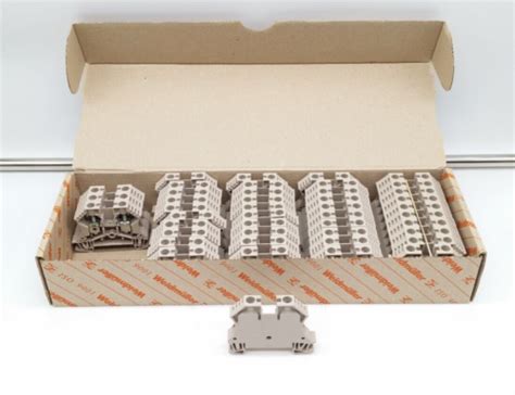 Weidmuller 1020300000 WDU 10 Feed-through Terminal Block - Box of 44 | eBay