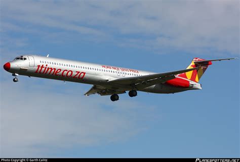 ZS OPX 1Time McDonnell Douglas MD 83 DC 9 83 Photo By Garth Calitz