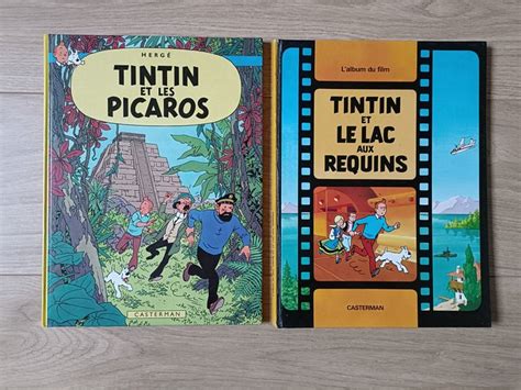 Tintin T23 Hs Tintin Et Les Picaros C1 Le Lac Aux Requins 2x