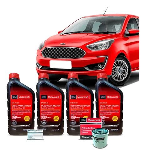 Quantos Litros De Óleo Vai No Ford Ka 3 Cilindros - 4l Oleo 5w20 E Filtro Original Ford Ka 1.0 Flex 3 Cilindros ...