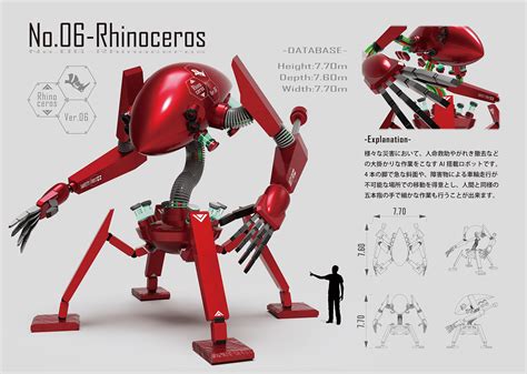 No.06-Rhinoceros on Behance