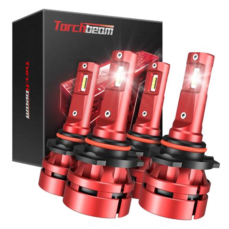 Snapklik Torchbeam T2 9005 HB3 9006 HB4 LED Bulbs Combo Kit