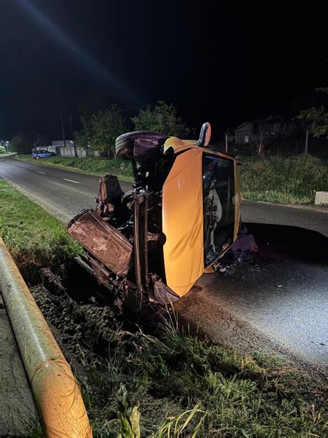 Accident rutier grav la Lipovăț Patru persoane rănite