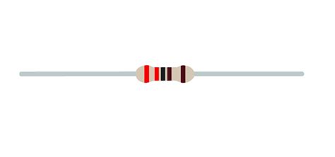 Metal Film Resistor 2.2K Ohm 1/4 Watt 1%