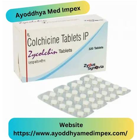 Colchicine Tablet IP Strength 0 5 Mg At Rs 36 51 In Nagpur ID