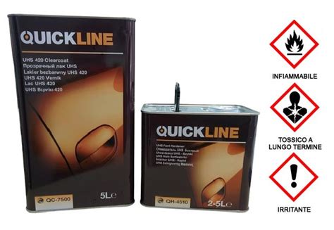 TRASPARENTE QC7500 QUICK LINE 5lt Cat 2 5lt Colore Amico