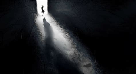 Hd Wallpaper Fantasy Art Dark Silhouette Fear Shadow Mystery