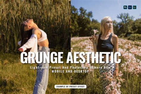 15 Grunge Aesthetic Lightroom Presets Graphic By ZHidayat Creative