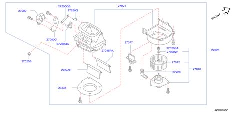 Infiniti Qx Hybrid Comfort Motor And Fan Ass Motor And Fan B