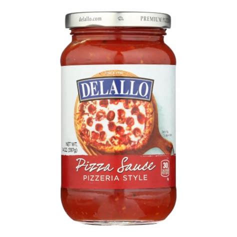 Delallo Fancy Pizza Sauce Fl Oz Case Of Oz Each Kroger