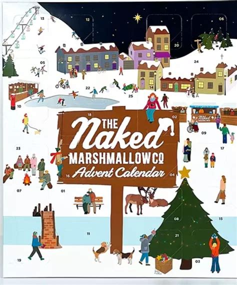 Amazon The Naked Marshmallow Gourmet Advent Calendar Edition Grocery Gourmet Food