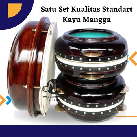 Hadroh 1 Set Lengkap Banjari Rebana Qasidah Berkualitas Lazada Indonesia