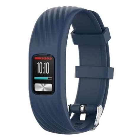 Garmin Vivofit 4 siliconen bandje (donkerblauw) - Smartwatchbanden.nl