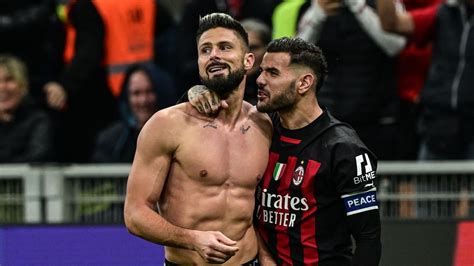 Serie A Un But Et Un Rouge Pour Giroud Mais La 2e Place Pour Milan