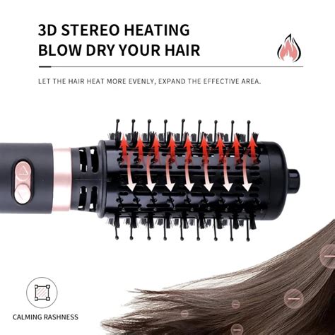 Chngxjc Salon Quality In Hot Air Styler And Dryer With Rotary Hair Comb For Effortless Hair