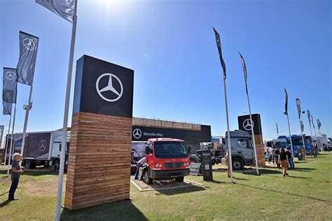 Mercedes Benz Camiones y Buses anunció sus novedades en Expoagro