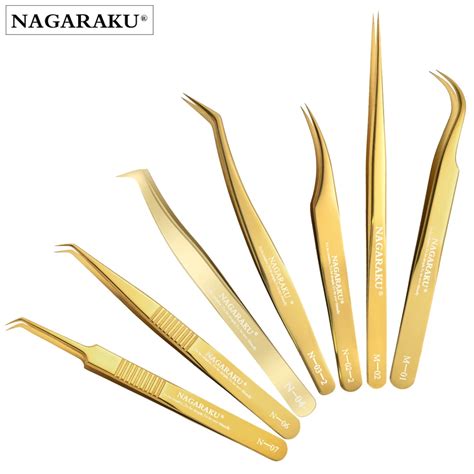 Nagaraku Pin As De A O Inoxid Vel Para Extens O Dos C Lios Maquiagem