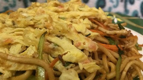 Egg chow mein recipe - Our Food and Home