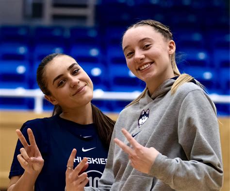 Uconn Star Paige Bueckers Has Heartwarming Reaction To Nika Muhl S