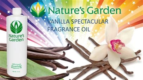 Vanilla Spectacular Fragrance Oil- Natures Garden | Fragrance oil ...