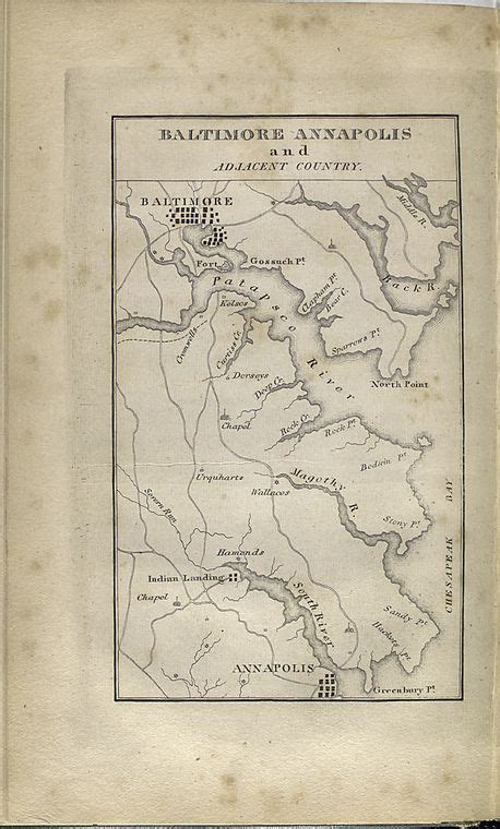 Baltimore Annapolis And Adjacent Country Nypl Digital Collections