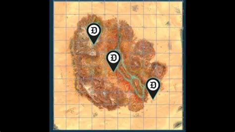 Ark Survival Ascended Scorched Earth Resource Map