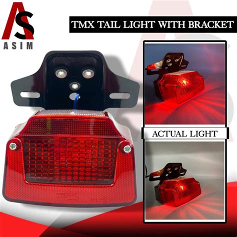 Asim Motorcycle Body Parts Tmx Tail Light With Bracket Spare Lighting