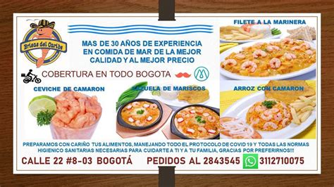 Menu At Pescader A Brisas Del Caribe Restaurant Bogot Cl